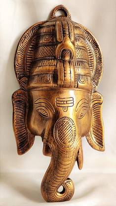 Living Room Metal Decorative Wall LBH Akriti Brass Art Wares Metal Lord Ganesha Square Frame Wall Hanging Showpiece for Entrance Door 30232CM Living Room Metal Decorative Wall LBH Akriti Brass Art Wares Metal Lord Ganesha Square Frame Wall Hanging Showpiece for Entrance Door 30232CM