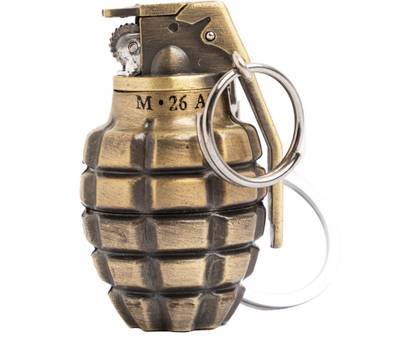 The Chaabi Shop Grenade, Embossed/Dotted, Golden Grenade, Embossed/Dotted,  Golden Pocket Lighter Price In India - Buy The Chaabi Shop Grenade,  Embossed/Dotted, Golden Grenade, Embossed/Dotted, Golden Pocket Lighter  Online At Flipkart.com