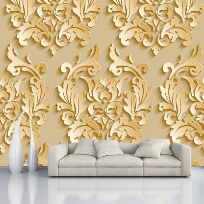 Decorative Production Decorative Gold Wallpaper Price in India - Buy  Decorative Production Decorative Gold Wallpaper online at 