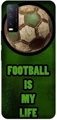 Yoprint Back Cover for Y12s Football Lover Football Is My Life back cover -  Yoprint : 