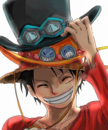 One Piece Monkey D Luffy Hat Anime Anime Series Poster Print Paper Print -  Animation & Cartoons posters in India - Buy art, film, design, movie,  music, nature and educational paintings/wallpapers at