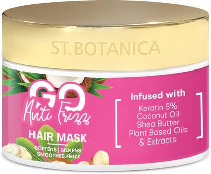 GO Anti Frizz Hair Mask - Infused With Coconut Oil, Shea Butter, Keratin 3%, No Silicones - Price in India, Buy GO Anti Frizz Hair Mask - Infused With Coconut GO Anti Frizz Hair Mask - Infused With Coconut Oil, Shea Butter, Keratin 3%, No Silicones - Price in India, Buy GO Anti Frizz Hair Mask - Infused With Coconut