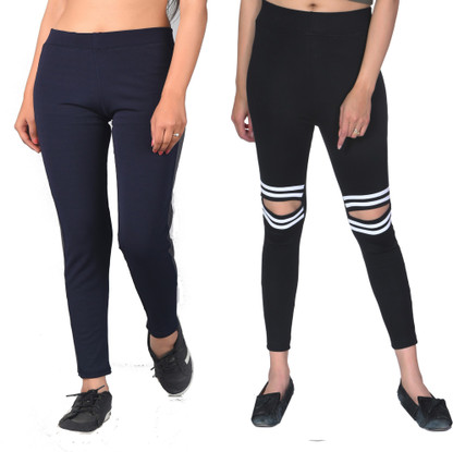 Black jeggings flipkart clearance