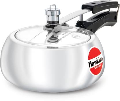 HAWKINS Contura Pressure Cooker, 2 Litre, Silver (HC20) 2 L Pressure Cooker