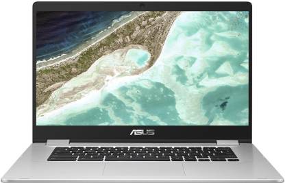 ASUS Chromebook Celeron Dual Core – (4 GB/64 GB EMMC Storage/Chrome OS) C523NA-BR0300| C523NA-BR0476 Chromebook  (15.6 inch, Silver, 1.43 Kg)