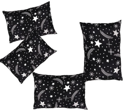 black star pillow
