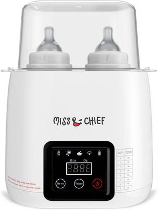 Miss Chief White Electric Sterilizer Buy Baby Care Products In India Flipkart Com