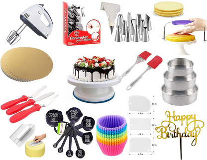 Master Class Argento anodizzato Profonda Rotonda Cake Tin 10 Pollici 25 cm 