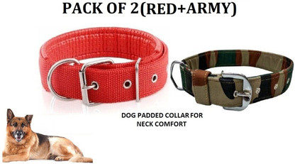 small red dog collar