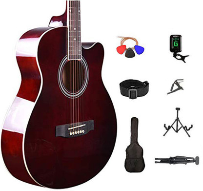 KADENCE KAD-FNTR-BRN-SC Acoustic Guitar