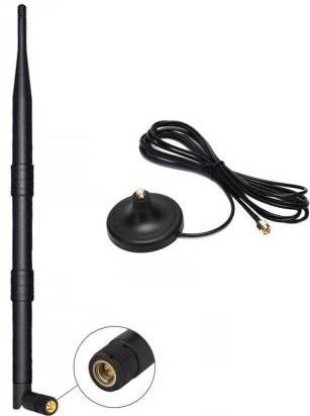 3G 4G LTE Antenna Wide Band 5dbi 698-2700Mhz Omni Directional GSM WiFi Antenna with SMA Male Connector for Router Modem 