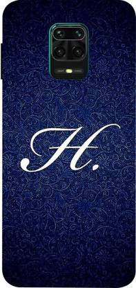 Likelook Back Cover For Redmi Note 9pro Max H Name H Letter H Love H Heart Likelook Flipkart Com