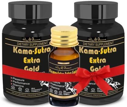 Way Of Pleasure kama Sutra Extra Gold 60 Capsules With Of Kama ...