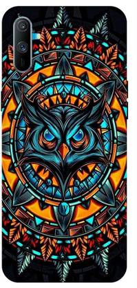 PRATEEKSH Back Cover for Realme C3 ULLU, CARTOON, DESIGNER - PRATEEKSH : PRATEEKSH Back Cover for Realme C3 ULLU, CARTOON, DESIGNER - PRATEEKSH :