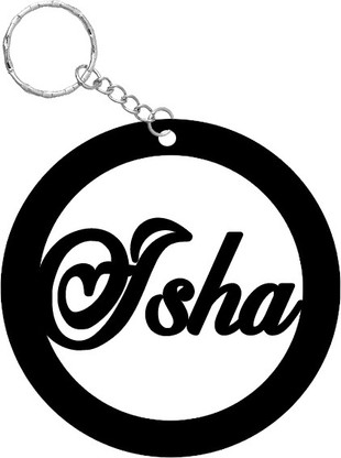 SY Gifts SYG Isha Name Keychain 690 Key 