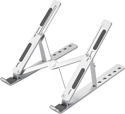 Innovito 7 Adjustable Height, Foldable Laptop Stand Laptop Stand