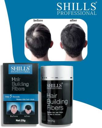 Ustar Hair Building Fibers Black .97oz Buy Two Get One FREE Fiber HoldSpray  - Walmart.com