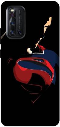Yoprint Back Cover for V19 Super Man Logo S Word Logo back cover