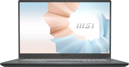 MSI Modern 15 Ryzen 5 Hexa Core 5500U - (8 GB/512 GB SSD/Windows 10 Home) Modern 15 A5M-065IN Thin and Light Laptop