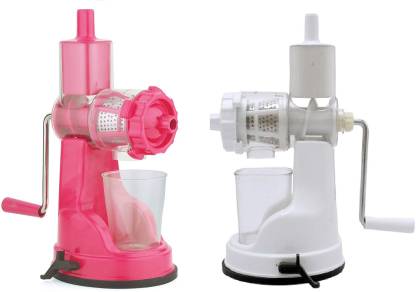 YAKEEN by BRIGHT PRO COMBO JUICER 786 0 Juicer (2 Jars, White, Pink)