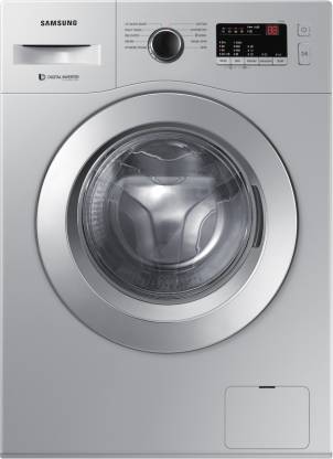 SAMSUNG 6.5 kg Fully Automatic Front Load with In-built Heater Silver