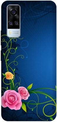 UMPRINT Back Cover for Vivo Y51A/V2031 Blue Background Design Printed Back  Cover - UMPRINT : 