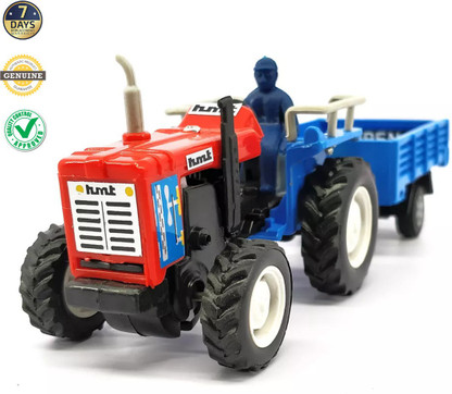 Star Toys Tractor with Trolley 