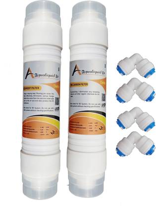 AQUALIQUID RO Delta Gold Inline, Sediment Filter+ Post Carbon Filter ...