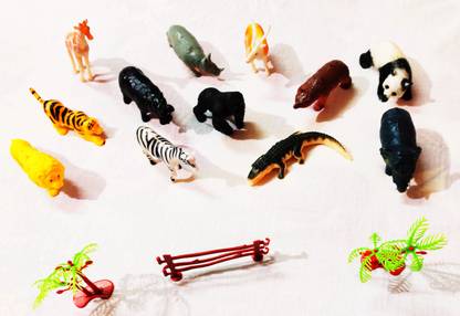 FLYmart Wild animals figure best for action mini jungle animal toy set | realistic animal figure FLYmart Wild animals figure best for action mini jungle animal toy set | realistic animal figure