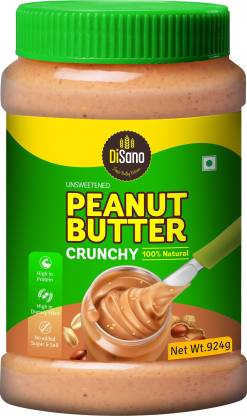 DiSano All Natural Peanut Butter (Crunchy Unsweetened) 924 g