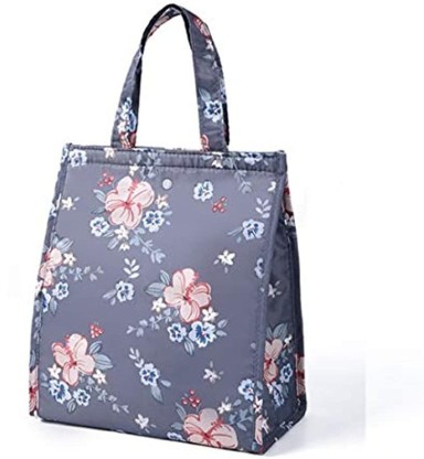 Insulated Lunch Bag Tote Bag for Women Wide Open Insulated Cooler Bag Water-Resistant Thermal Leak-Proof Lunch Organizer for Men Girls Children Outdoor Picnic Work Navy Blue 