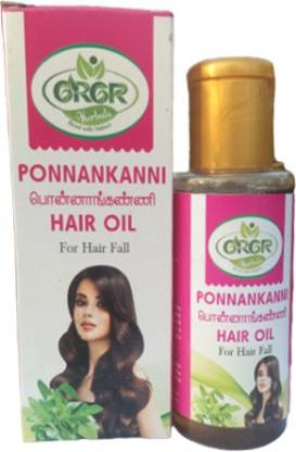 GRGR PONNANGANNI HAIR OIL FOR LONG AND SILKY HAIR -130ML Hair Oil - Price  in India, Buy GRGR PONNANGANNI HAIR OIL FOR LONG AND SILKY HAIR -130ML Hair  Oil Online In India,
