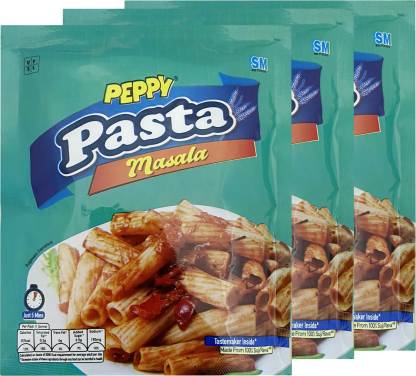[Supermart] Peppy Masala Pasta (Pack of 3, 195 g)
