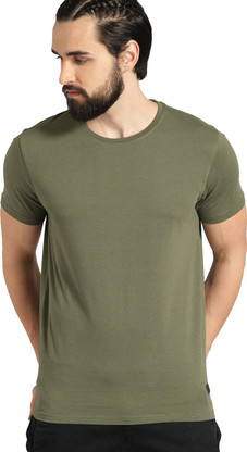 Olive green t shirt flipkart Clearance