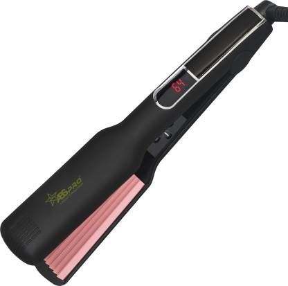PROFESSIONAL FEEL ABS Pro Hair Crimper With 4 X Protection Coating Rose  Gold Women's Crimping Styler Machine for Hair Saloon Electric Hair Styler  Corded Crimper cum Straightener Electric Hair Styler Price in