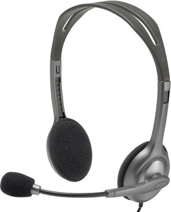Logitech H-110 Wired Headset Price in 