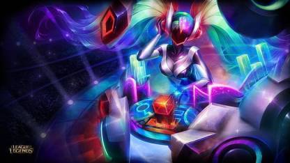 League Of Legends Sona League Of Legends Dj Sona (Video Game) Poster Paper  Print - Gaming posters in India - Buy art, film, design, movie, music,  nature and educational paintings/wallpapers at 