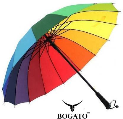 Bogato Big Size Windproof Rainbow Umbrella At Best S In India Sports Fitness Flipkart Com Big Size Windproof Rainbow Umbrella, What Size Umbrella For 70 Inch Tablet