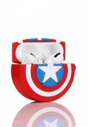 VeilSide Front \u0026 Back Case for Apple Airpods Pro, Captain America Silicon  Case For Airpods Pro - VeilSide : Flipkart.com