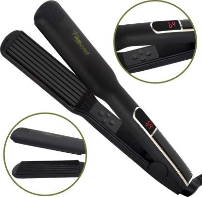 PROFESSIONAL FEEL Abs Pro Hair Crimper With 4 X Protection Coating Women's  Crimping Iron for Hair Saloon Electric Hair Styler Corded Crimper curler  cum Straightener Electric Hair Styler Price in India -