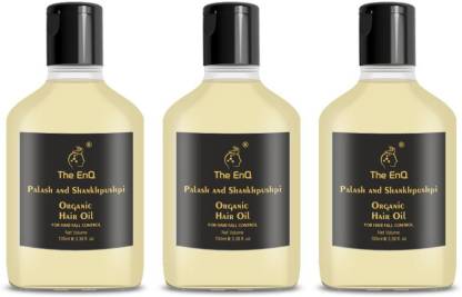 THE ENQ The Organic Palash & Shankhpushpi Hair Oil , 100% Organic &  Natural, Paraben Free ,