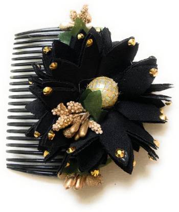 PANKSHRI ENTERPRISE BLACK COLOR BEAUTIFUL AHIR COMB CLIP FOR WOMEN AND GIRLS Hair Clip