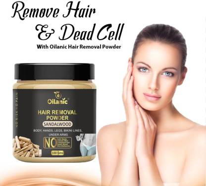 Oilanic Sandalwood Hair Removal Powder 100gm Wax