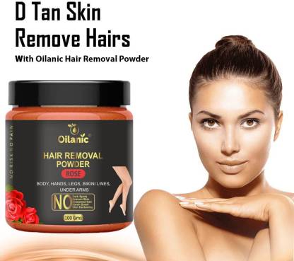 Oilanic Rose Hair Removal Powder 100gm Wax