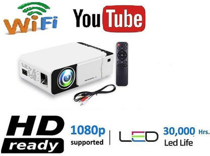 IBS T6 WIFI LED Projector 1080p Full HD 