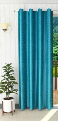 Kapoor Handloom 213 cm (7 ft) Polyester Door Curtain Single Curtain