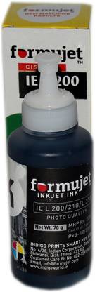 Formujet Ink L200 ( Black Color 70 g) Compatible Compatible For Epson ...