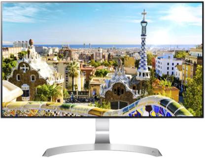 LG 27 inch Full HD LED Backlit IPS Panel White Colour Monitor (27MP89HM)