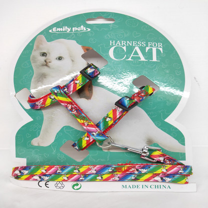 floral cat harness