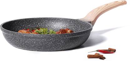 CaROTE Non Stick Frying Pan, Granite Omlette Pan, Induction&Gas Fish Fry Pan, 24cm/1.6L Fry Pan 24 cm diameter 1.6 L capacity